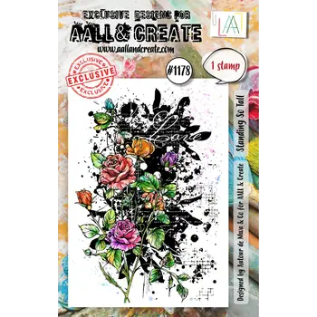 AALL & CREATE AALL & CREATE AUTOUR DE MWA #1178 STANDING SO TALL A7 CLEAR STAMP