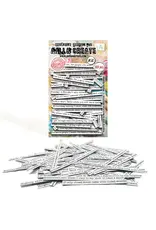 AALL & CREATE AALL & CREATE AUTOUR DE MWA #50 HILARIOUS HEADLINES DIE CUTS 189/PK