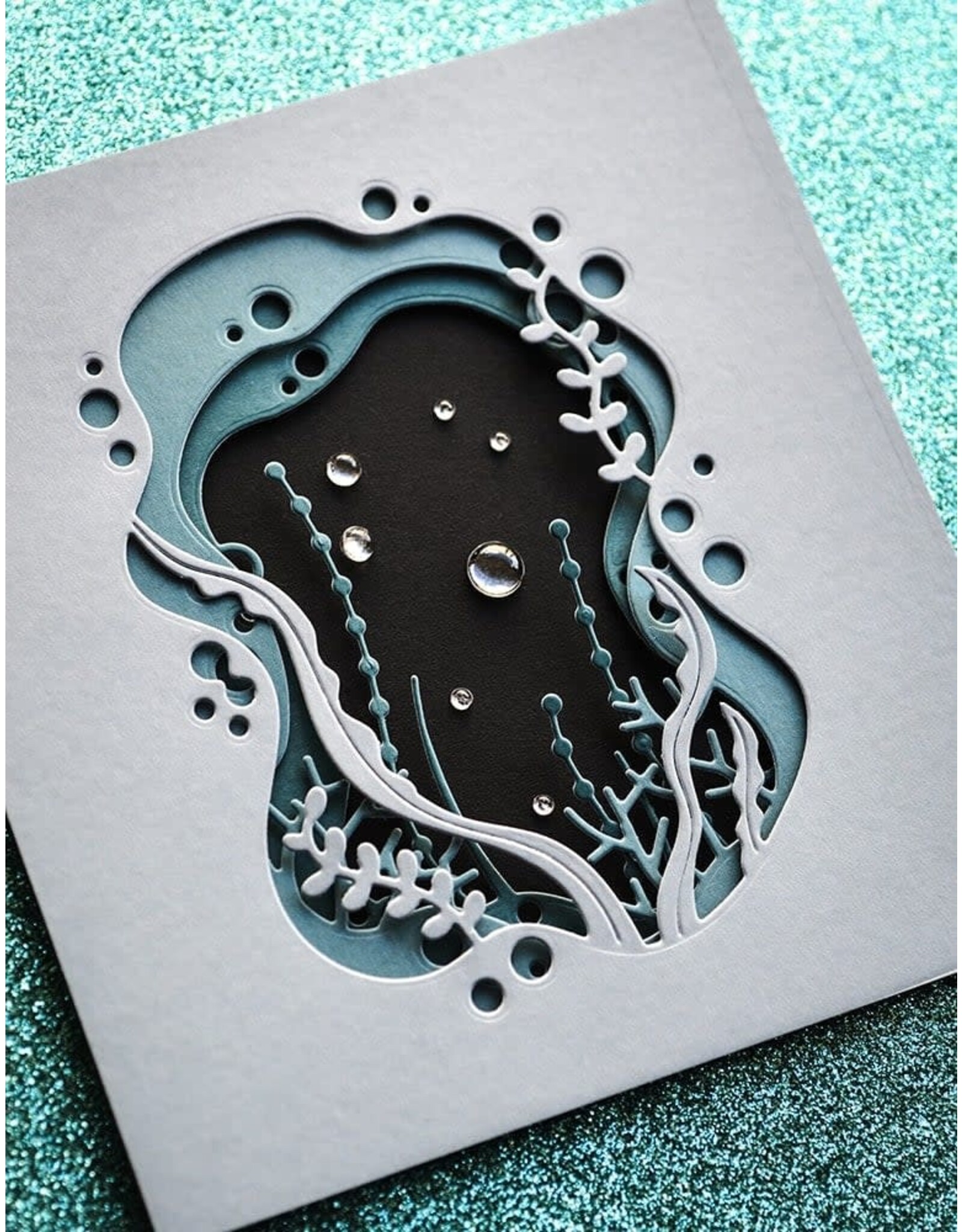 MEMORY BOX MEMORY BOX KELP COLLAGE DIE SET