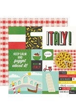 SIMPLE STORIES SIMPLE STORIES SAY CHEESE EPIC ITALY 12x12 CARDSTOCK
