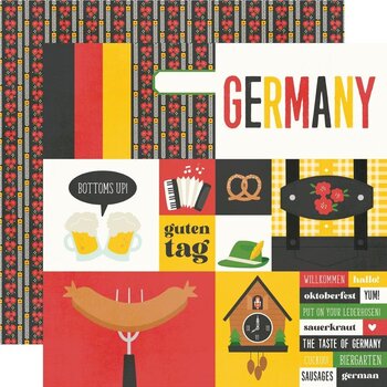 SIMPLE STORIES SIMPLE STORIES SAY CHEESE EPIC GERMANY 12x12 CARDSTOCK