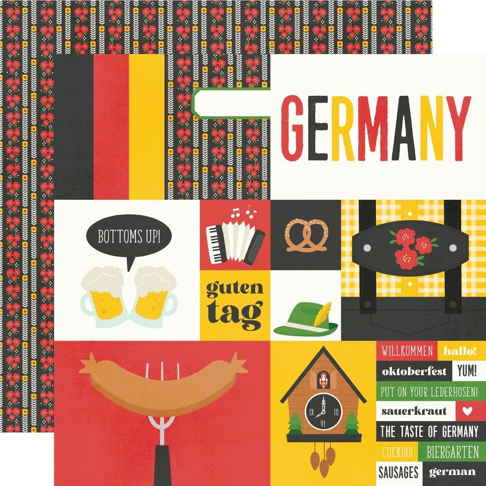 SIMPLE STORIES SIMPLE STORIES SAY CHEESE EPIC GERMANY 12x12 CARDSTOCK