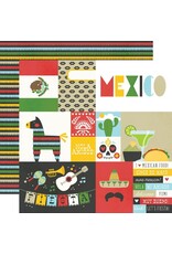 SIMPLE STORIES SIMPLE STORIES SAY CHEESE EPIC MEXICO 12x12 CARDSTOCK