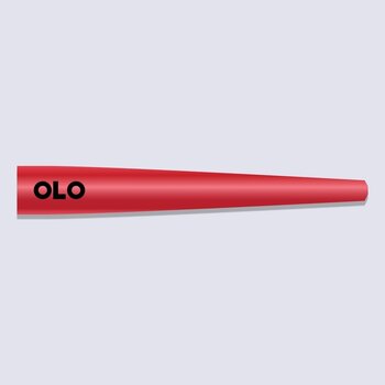 OLO OLO RED BRUSH HANDLE 2/PK
