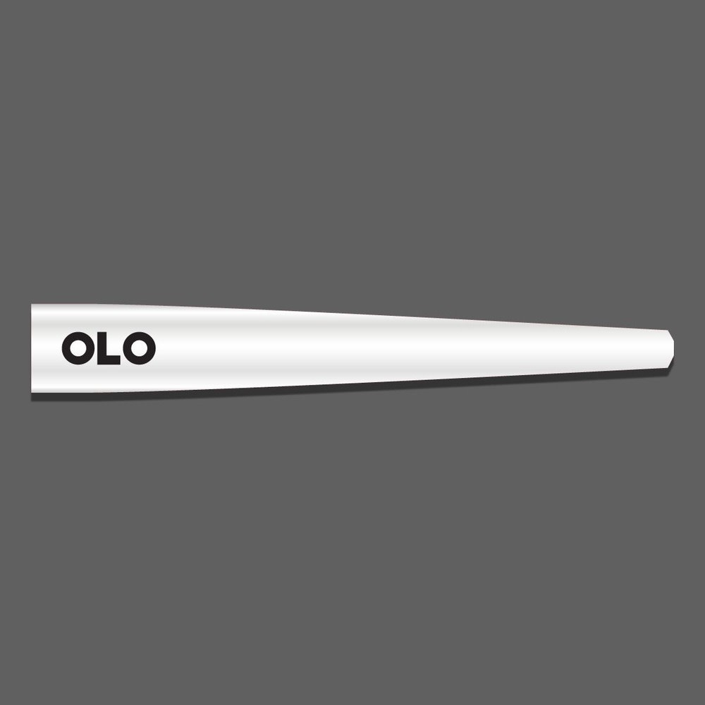 OLO OLO WHITE BRUSH HANDLE 2/PK