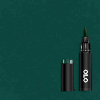 OLO OLO BRUSH HALF MARKER - G0.6 EMERALD