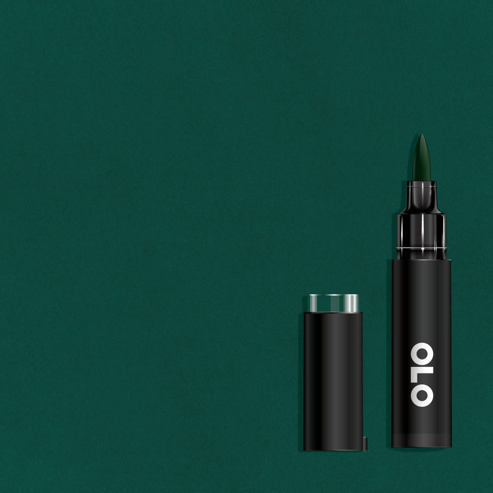 OLO OLO BRUSH HALF MARKER - G0.6 EMERALD