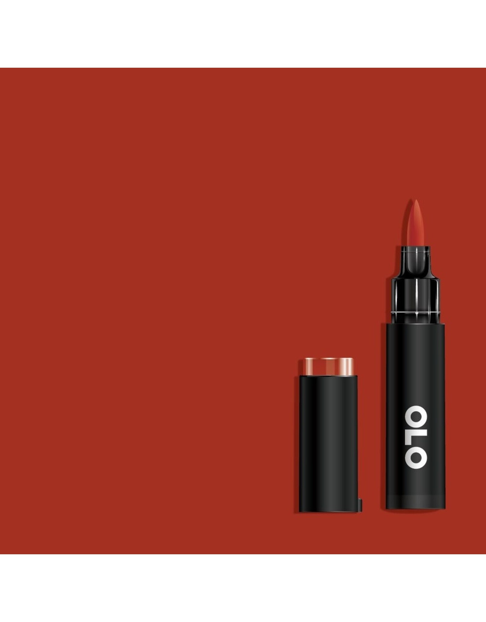 OLO OLO BRUSH HALF MARKER - OR2.6 RED OCHRE