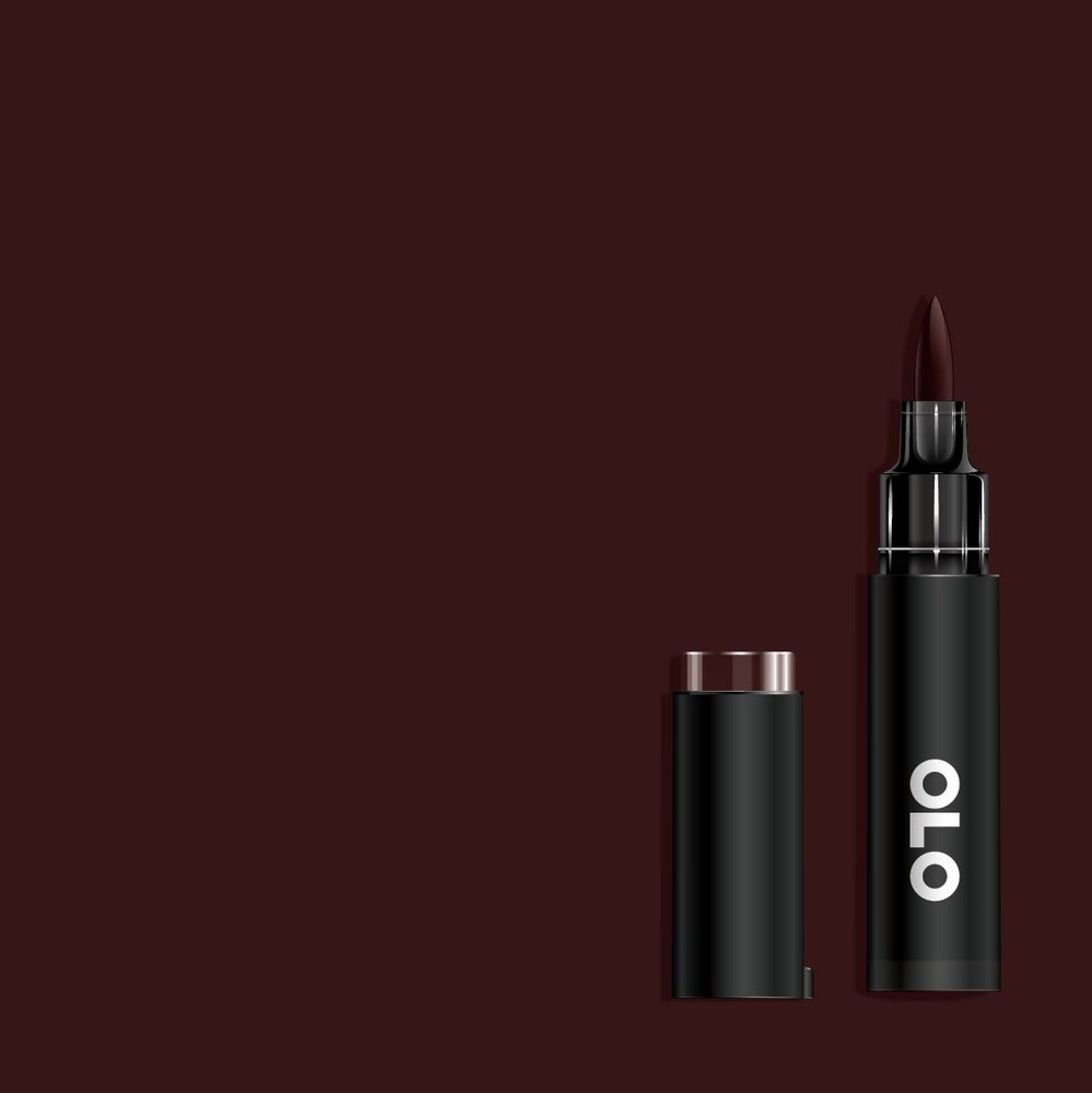 OLO OLO BRUSH HALF MARKER - R1.8 MAROON