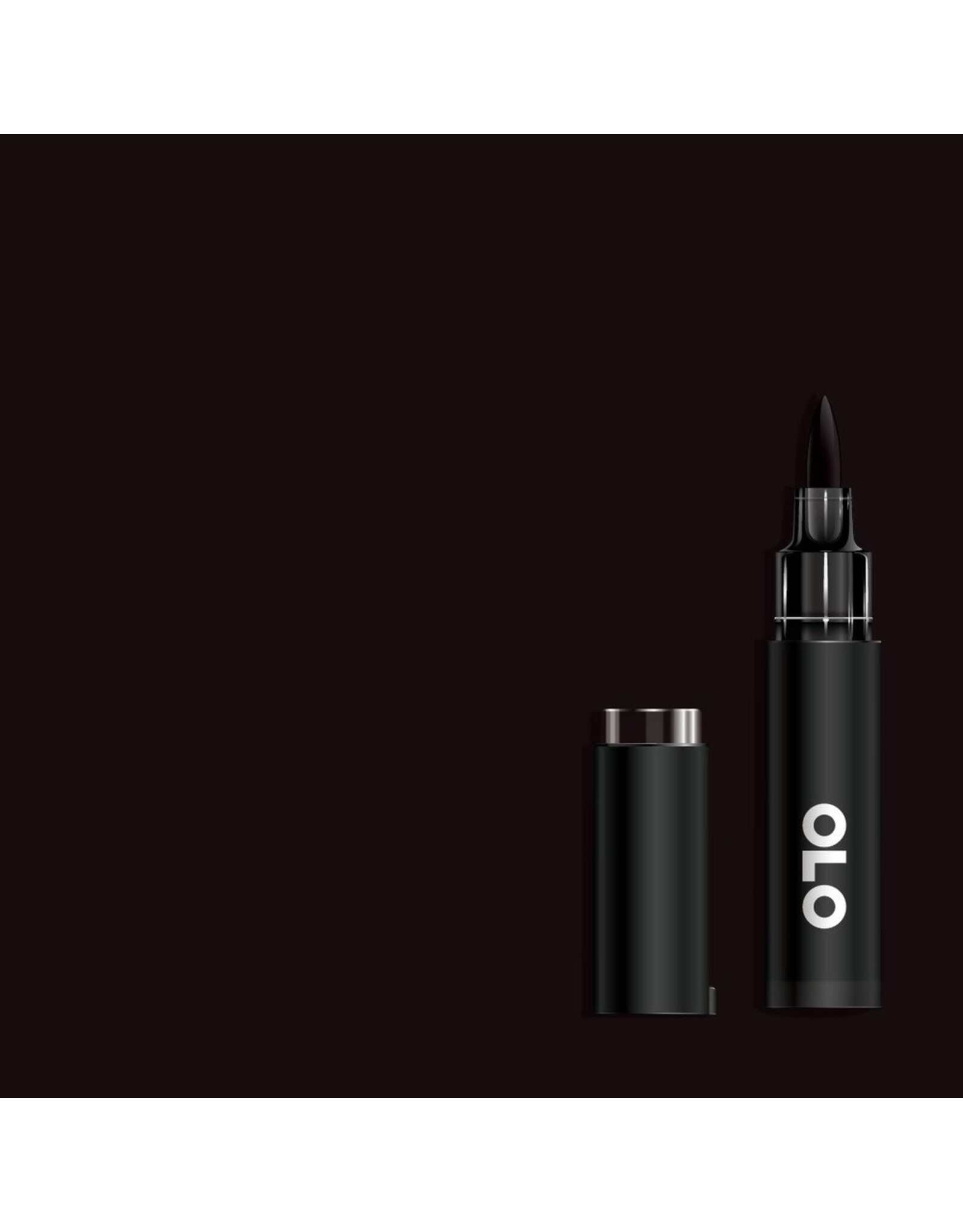 OLO OLO BRUSH HALF MARKER - RK RED BLACK