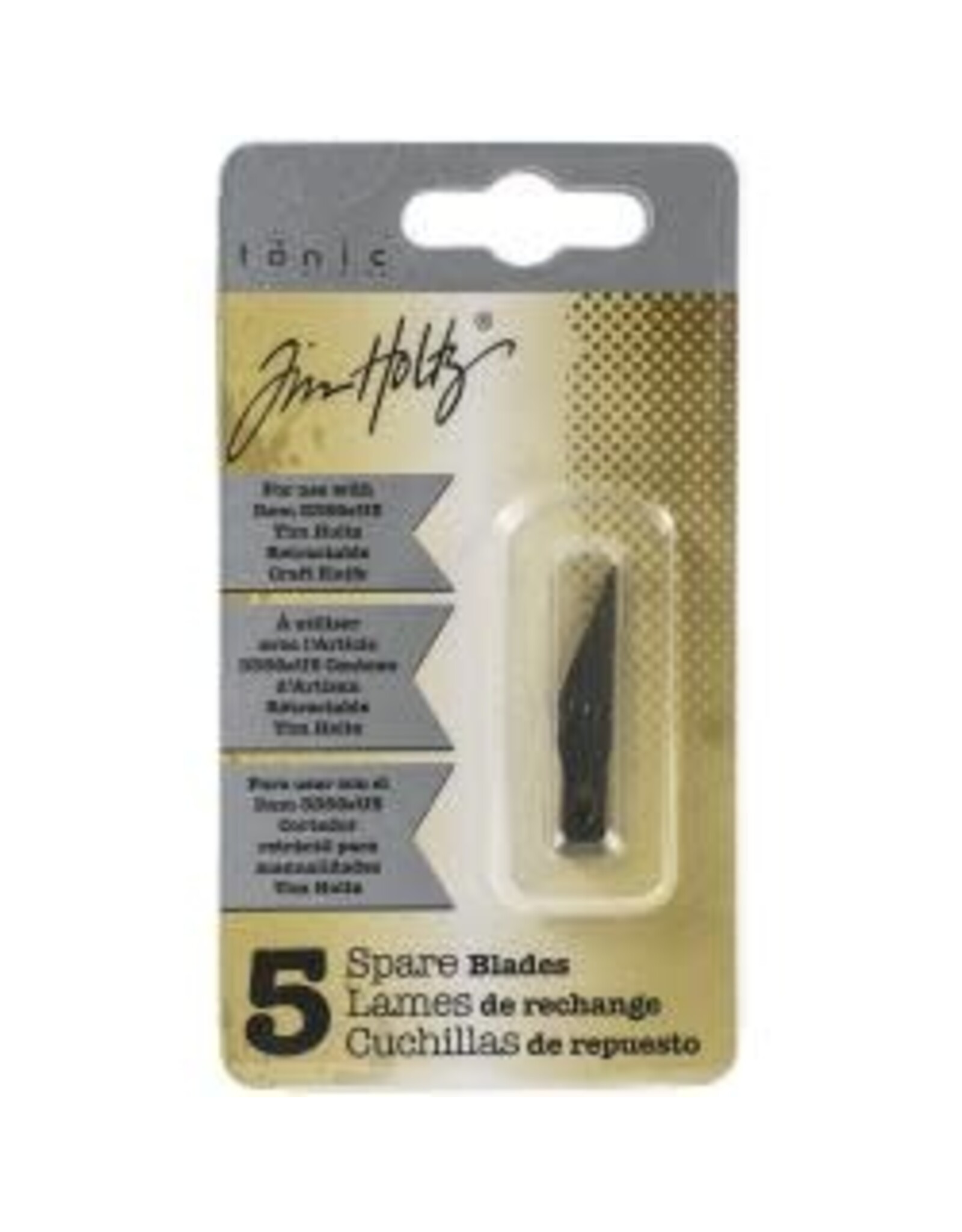 TONIC TONIC TIM HOLTZ RETRACTABLE CRAFT KNIFE REFILL BLADES 5/PACK