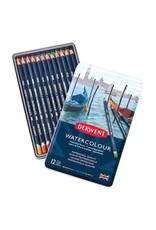 DERWENT DERWENT WATERCOLOUR PENCILS 12/PK