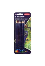DERWENT DERWENT WATERCOLOUR PENCILS SET 6/PK