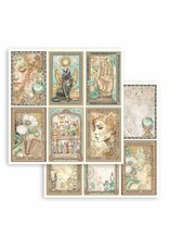 STAMPERIA STAMPERIA FORTUNE 6 CARDS 12x12 CARDSTOCK