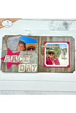 ELIZABETH CRAFT DESIGNS ELIZABETH CRAFT DESIGNS ART JOURNAL SPECIALS BY DEVID WONKY LETTERS CLEAR STAMP SET