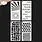 ELIZABETH CRAFT DESIGNS ELIZABETH CRAFT DESIGNS ART JOURNAL SPECIALS BY DEVID JOURNAL STENCILS 4 STENCIL SET 4/PK