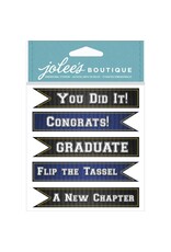 JOLEE’S JOLEE'S BOUTIQUE GRADUATION BANNERS SEASONAL DIMENSIONAL STICKERS