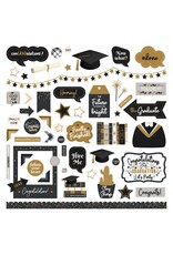 PHOTOPLAY PAPER PHOTOPLAY THE GRADUATE 12x12 ELEMENT STICKERS