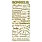 ECSTASY CRAFTS ECSTASY CRAFTS BONHEUR GOLD PEEL OFF STICKERS