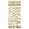 ECSTASY CRAFTS ECSTASY CRAFTS COMPLICITE GOLD PEEL OFF STICKERS