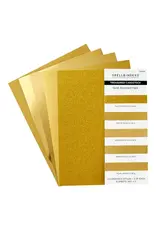 SPELLBINDERS SPELLBINDERS GOLD ASSORTMENT TREASURED CARDSTOCK 8.5x11 15/PK