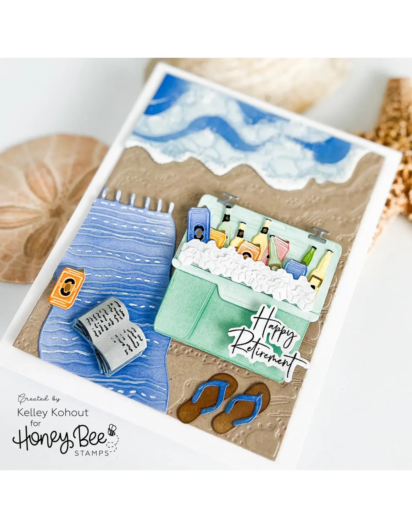 HONEY BEE HONEY BEE STAMPS LOVELY LAYERS: COOLER DIE SET