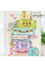 HONEY BEE HONEY BEE STAMPS AIR MAIL 3D EMBOSSING FOLDER