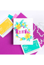 PINKFRESH PINKFRESH STUDIO DAISY WREATH 4.25x5.25 STENCIL SET OF 5