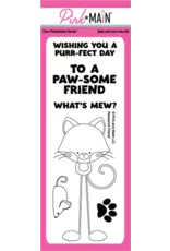 PINK & MAIN PINK & MAIN PAWSOME FRIEND CLEAR STAMP SET