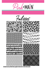 PINK & MAIN PINK & MAIN FOILABLES BIRTHDAY BACKGROUNDS FOILABLE SHEETS