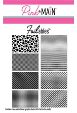 PINK & MAIN PINK & MAIN FOILABLES FUN BACKGROUNDS FOILABLE SHEETS