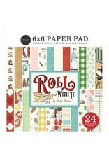 CARTA BELLA CARTA BELLA ROLL WITH IT 6x6 PAPER PAD 24 SHEETS