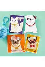 SPELLBINDERS SPELLBINDERS BIBI CAMERON BIG CAT BIBI'S CATS AND PUGS COLLECTION DIE SET