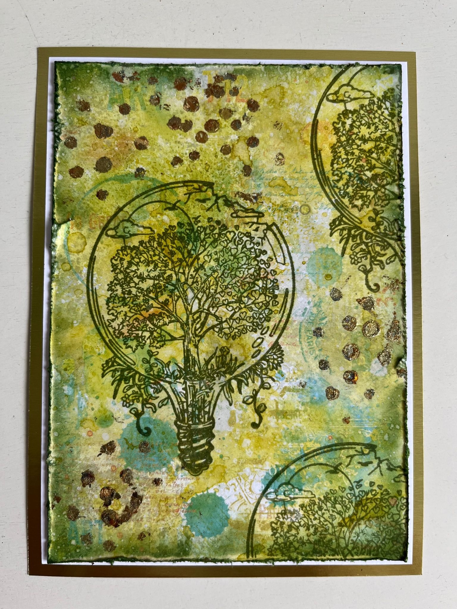 AALL & CREATE AALL & CREATE AUTOUR DE MWA #1188 EARTHY BULBERS A6 CLEAR STAMP SET