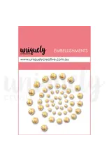 UNIQUELY CREATIVE UNIQUELY CREATIVE CHAMPAGNE PEARLS EMBELLIES PEARL EMBELLISHMENTS