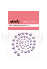 UNIQUELY CREATIVE UNIQUELY CREATIVE LAVENDER PEARLS EMBELLIES PEARL EMBELLISHMENTS