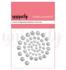 UNIQUELY CREATIVE UNIQUELY CREATIVE IRIDESCENT PEARLS EMBELLIES PEARL EMBELLISHMENTS