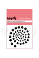 UNIQUELY CREATIVE UNIQUELY CREATIVE BLACK PEARLS EMBELLIES PEARL EMBELLISHMENTS