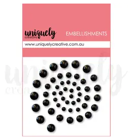 UNIQUELY CREATIVE UNIQUELY CREATIVE BLACK PEARLS EMBELLIES PEARL EMBELLISHMENTS