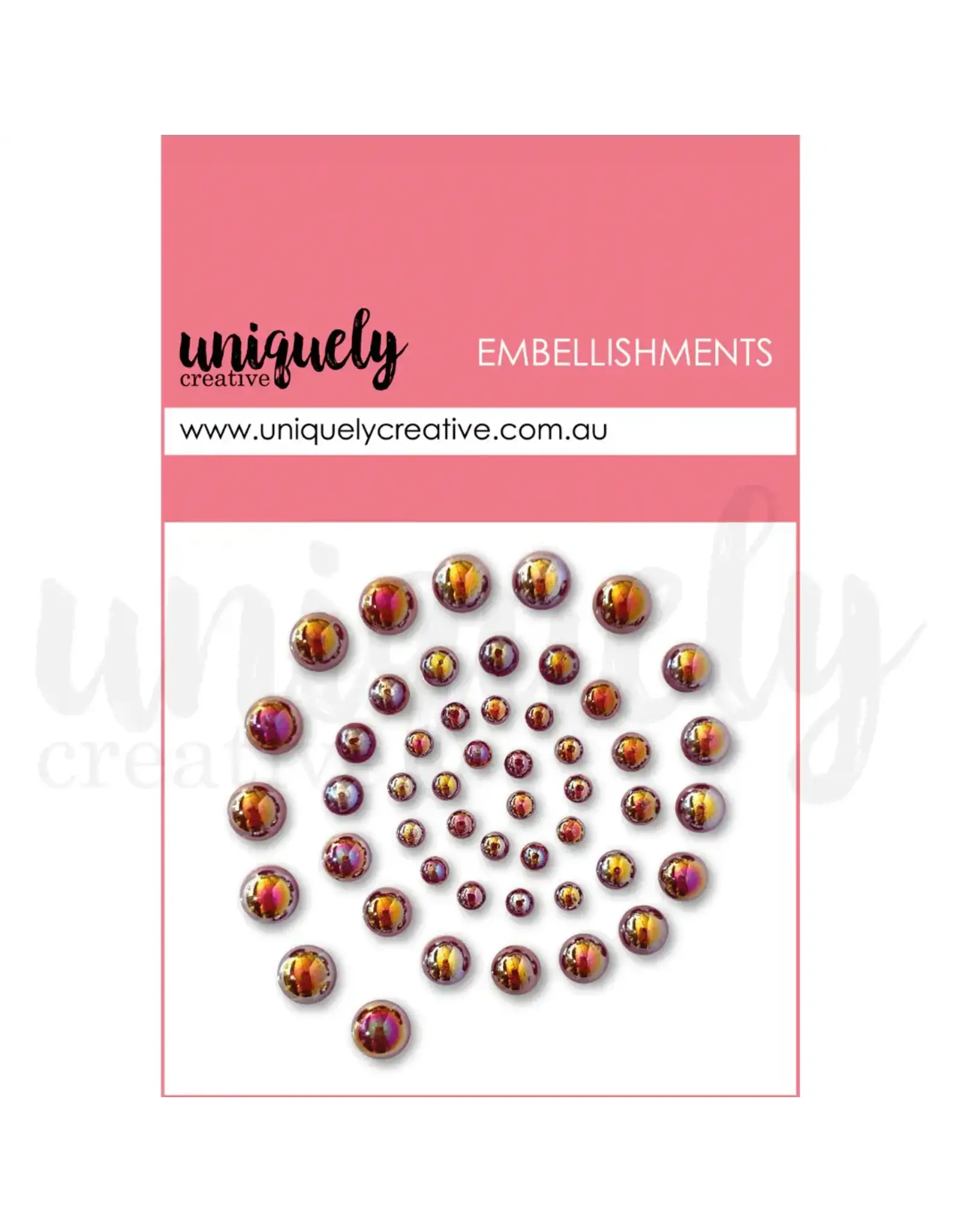 UNIQUELY CREATIVE UNIQUELY CREATIVE WINE PEARLS EMBELLIES PEARL EMBELLISHMENTS