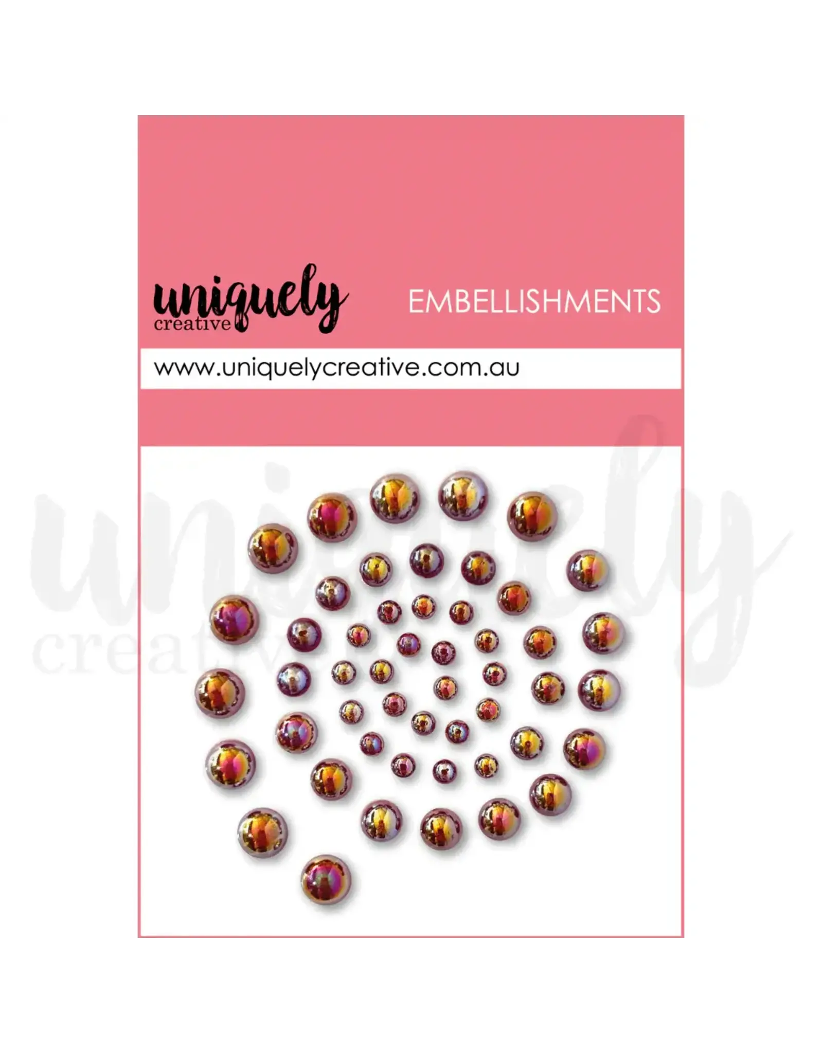 UNIQUELY CREATIVE WINE PEARLS EMBELLIES PEARL EMBELLISHMENTS