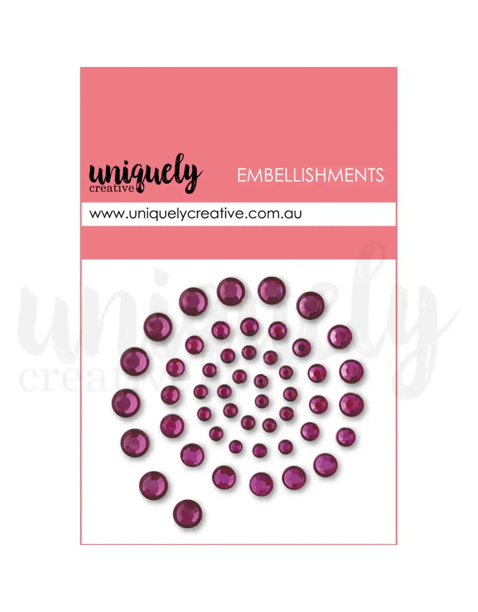 UNIQUELY CREATIVE UNIQUELY CREATIVE WINE RHINESTONES EMBELLIES RHINESTONE EMBELLISHMENTS