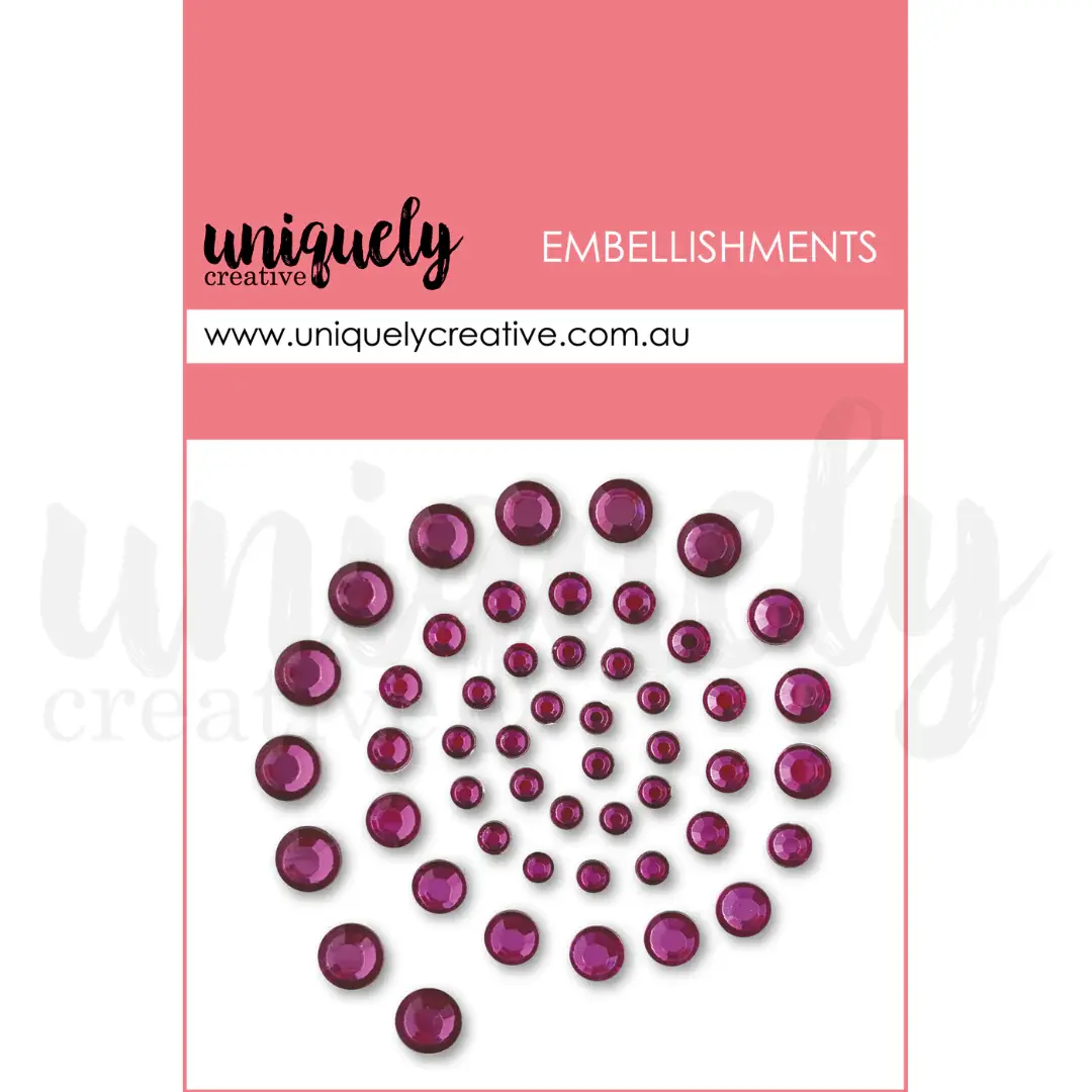 UNIQUELY CREATIVE UNIQUELY CREATIVE WINE RHINESTONES EMBELLIES RHINESTONE EMBELLISHMENTS