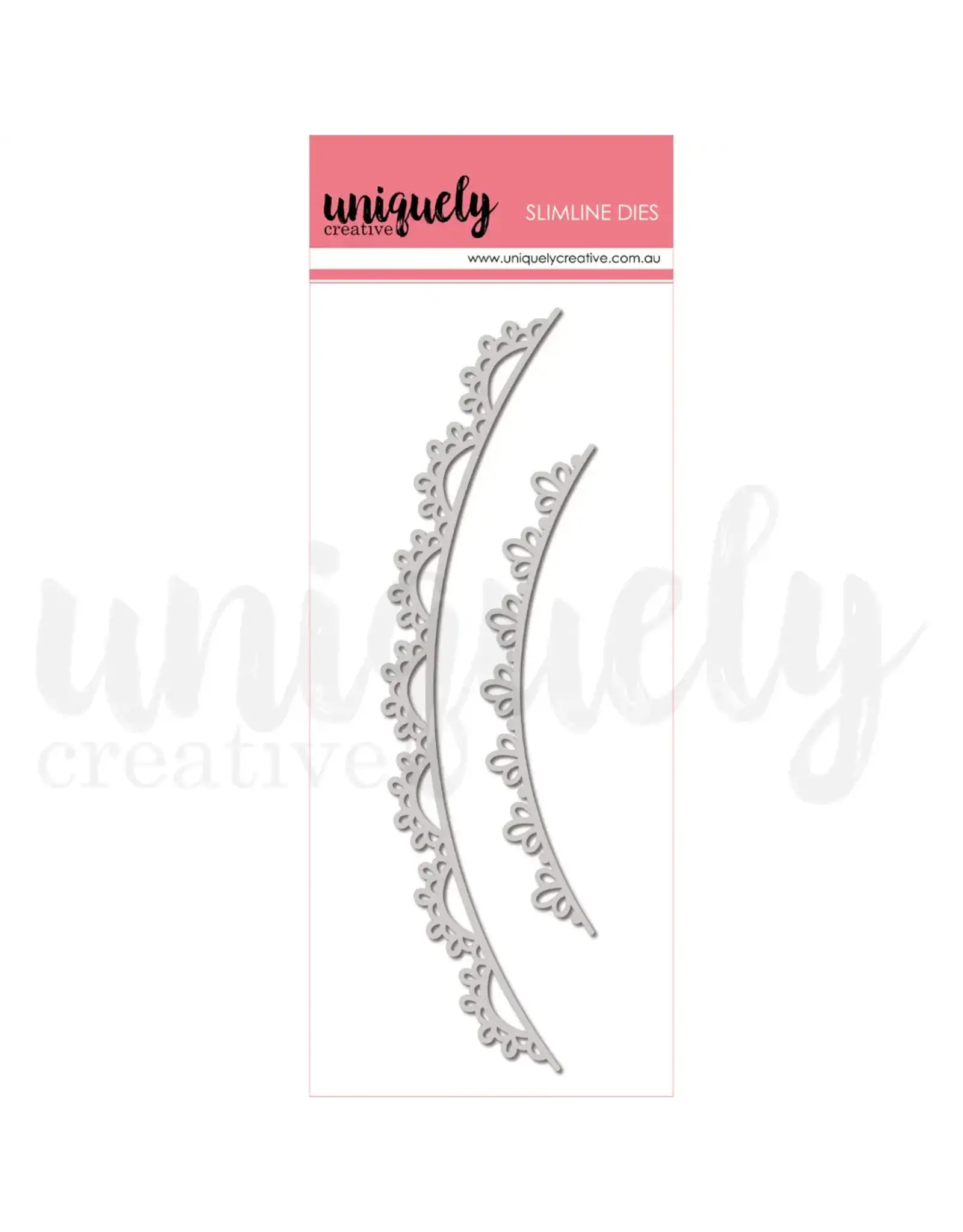 UNIQUELY CREATIVE UNIQUELY CREATIVE LACE BUNTING SLIMLINE DIE SET