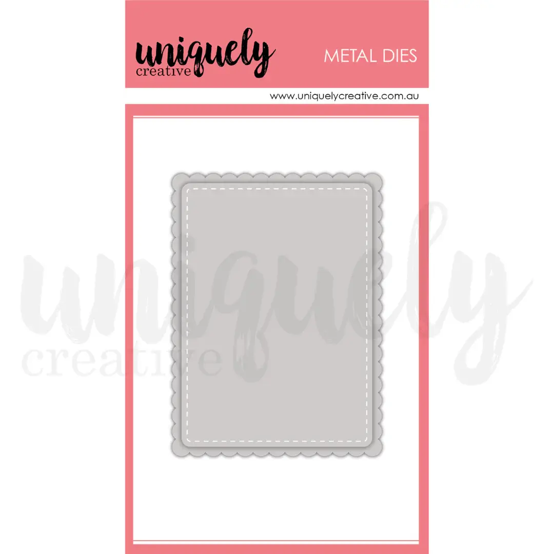 UNIQUELY CREATIVE UNIQUELY CREATIVE STITCHED ROUNDED CORNER DIE SET