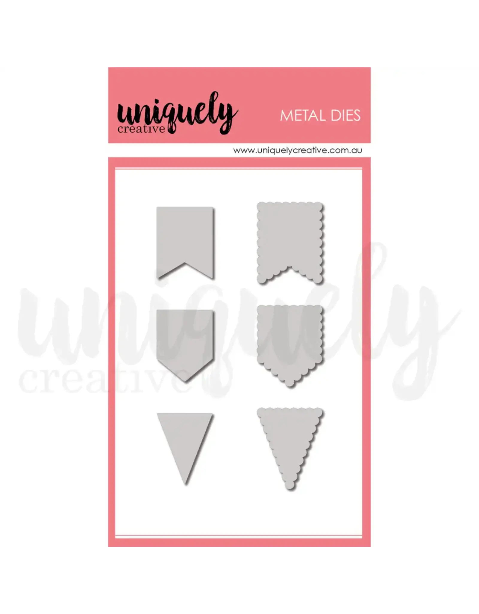 UNIQUELY CREATIVE UNIQUELY CREATIVE BUNTING ELEMENTS DIE SET