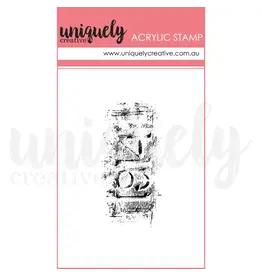 UNIQUELY CREATIVE UNIQUELY CREATIVE VINTAGE NUMBERS MINI CLEAR STAMP