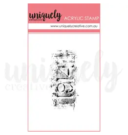 UNIQUELY CREATIVE VINTAGE NUMBERS MINI CLEAR STAMP