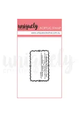 UNIQUELY CREATIVE UNIQUELY CREATIVE VINTAGE PHARMACY MINI CLEAR STAMP