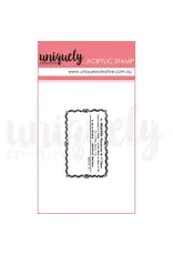 UNIQUELY CREATIVE VINTAGE PHARMACY MINI CLEAR STAMP